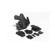 ALIEN GEAR ShapeShift For Glock 19 Right Hand Black Holster Starter Kit (SSHK-0057-RH-R-15-XXX)