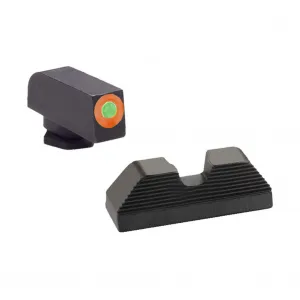 AMERIGLO UC Tritium Sight Set for Glock 17,19,22,23,24,26,27,33,34,35,37,38,39 (GL-353)
