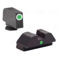 AMERIGLO i-Dot GreenTritium Sight Set For Glock 42/43 Models (GL-105)