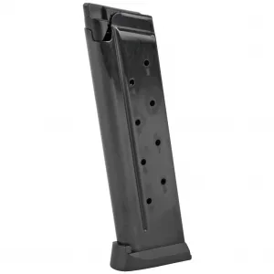 Armscor Pistol Magazine, 9MM, 10 Rounds, Fits 1911 Pistols, Steel, Blued Finish 45201