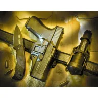 BLACKHAWK Serpa CQC For Glock 19,23,32,36 Left Hand Belt Holster (410002BK-L)
