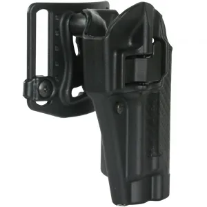 BLACKHAWK Serpa CQ For Glock 17 RH Black Belt Holster (410000BK-R)