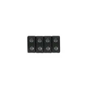 BLACKHAWK 2.25in Black Nylon Belt Keepers (44B350BK)