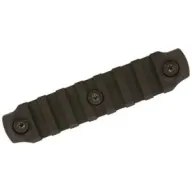 BRAVO COMPANY KeyMod 1913 4in Black Picatinny Rail Section (BCM-KMR-1913-N4-BLK)