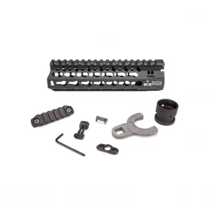 BRAVO COMPANY KMR Alpha 5.56 7in KeyMod Black Rail (BCM-KMR-A7-556-BLK)