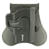 Bulldog Cases Rapid Release Polymer Holster, Fits Smith & Wesson Bodyguard .380, Right Hand, Polymer, Black RR-SWBG