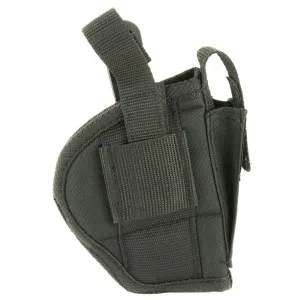 Bulldog Cases Extreme Belt Holster, Fits Most Compact Frame Autos, Ambidextious, Nylon, Black FSN-30