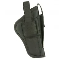 Bulldog Cases Extreme Belt Holster, Fits Most Large Frame Autos, Ambidextious, Nylon, Black FSN-31