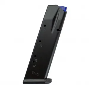 CZ 17rd Steel Matte Black Magazine for 9mm 75 SP-01/Shadow II (11160)