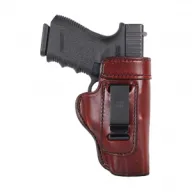 DON HUME Clip On H715-M Right Hand Brown Holster for Glock 19 (J168036R)