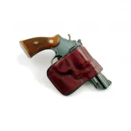 DON HUME JIT Slide Right Hand S&W K Frame/ Ruger Speed Six/Service Six Brown Holster (J968550R)