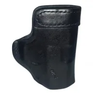 Don Hume H715-M Clip-On Holster, Inside the Pant, Fits S&WM&P Shield, Left Hand, Black Leather J167200L
