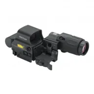 EOTECH Hybrid I Four 1 MOA Dots with 68 MOA Ring with Magnifier Holographic Sight (HHS1)