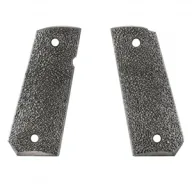 ERGO 1911 XTRO Officer's Model Tapered Bottom Hard Rubber Black Grip (4520-BK)