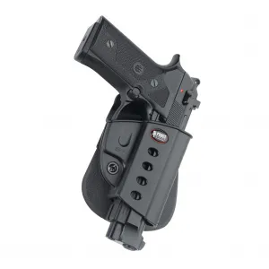 FOBUS Beretta & Taurus Right Hand Evolution Paddle with Rail Holster (BRV)