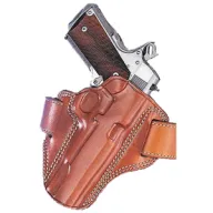GALCO Combat Master for Glock 26 Right Hand Leather Belt Holster (CM286B)