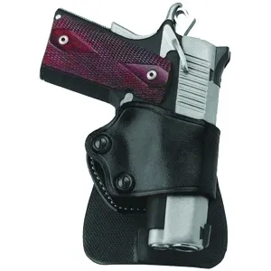 GALCO Yaqui Slide Right Hand Leather Belt Holster for Glock 17-19-22 (YAQ202B)