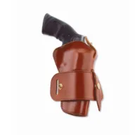 GALCO Wheelgunner S&W K & L Frame Ambidextrous Leather Belt Holster (WG104)