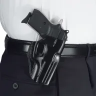 GALCO Stinger for Glock 19,23,32 Right Hand Leather Belt Holster (SG226B)
