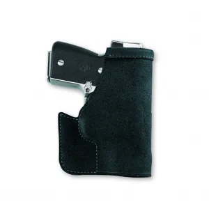 GALCO Pocket Protector Ruger LCP Ambidextrous Leather Pocket Holster (PRO436B)