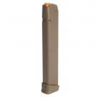 GLOCK G17 9mm 33rd FDE Magazine (47463)