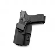 GRITR IWB Kydex Left Hand Gun Holster Compatible with Glock 17 (Gen 1-5, G26/ G19/ G19x/ G45/ G34)