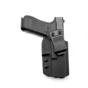 GRITR IWB Kydex Right Hand Gun Holster Compatible with Glock 17 (Gen 1-5, G26/ G19/ G19x/ G45/ G34)