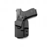 GRITR IWB Kydex Left Hand Gun Holster Compatible with Glock 19 (Gen 1-5, G26/ G17/ G19x/ G45/ G34)