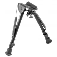 HARRIS Engineering Fixed Black Leg Notch 9-13-Inch Bipod (1A2LM)
