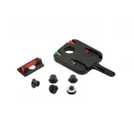 HIVIZ Mini-Comp Removeable Bead Front Green-Red-Orange Vent Ribbed Shotgun Sight (PM2011)