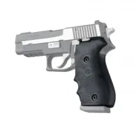 HOGUE Sig Sauer P220 American Rubber with Finger Grooves Black Grip (20000)