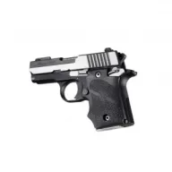 HOGUE Sig Sauer P938 Black Rubber Grip with Finger Grooves (98080)