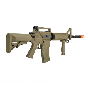 LANCER TACTICAL M4 RIS SOPMOD Gen2 Dark Earth Airosft Rifle (LT-04T-G2)