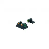 MEPROLIGHT Tru-Dot H&K USP Tritium Fiber Optic Green,Orange Front & Rear Iron Sight (ML11516 O)