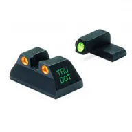 MEPROLIGHT Tru-Dot H&K USP Compact Tritium Fiber Optic Green,Orange Front & Rear Iron Sight (ML11517O)