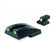 MEPROLIGHT Tru-Dot S&W 1911 Tritium Fiber Optic Green,Green Front & Rear Iron Sight (ML11765)