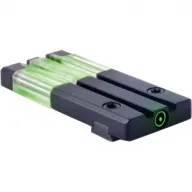 MAKO/MEPROLIGHT Fiber-Tritium Circle-Dot Green Rear Sight For Glock (ML63101)