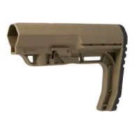 MFT Battlelink Minimalist Mil-Spec Scorched Dark Earth Fixed Buttstock with Standard Hardware (BMSMILSDE)