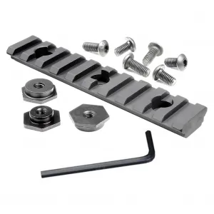 MIDWEST Black 10 Slot Standard Handguard Rail (MCTAR-03)