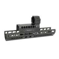 MIDWEST INDUSTRIES SS Extended AK47/74 Universal KeyMod Handguard with 30mm ML2 Topcover (MI-CRM15)