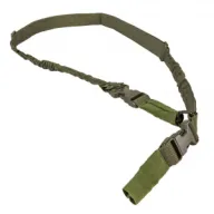 NCSTAR 2 Point/1 Point Green Sling with Metal Spring Clips (AARS21PG)