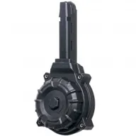 PROMAG 9mm 50rd Drum Black Polymer Magazine Fits Glock 17/19 (DRM-A11)