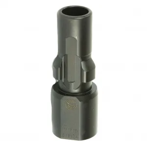 SILENCERCO 9mm 5/8x24 3-Lug Muzzle Device (AC2609)