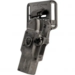 SUREFIRE Masterfire Pro RH Black W/Cover Rapid Deploy Holster (HD1-R-PRO)