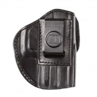 TAGUA GUN LEATHER Texas S&W M&P Shield 9/40 Black RH Holster (TX-IPH4-1010)