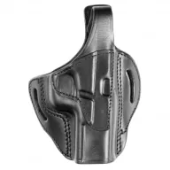TAGUA GUN LEATHER Texas-Standoff RH Black Holster for Most 1911 Full Size (TX-BH1-200)