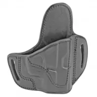 TAGUA GUN LEATHER Texas-Fort RH Black Holster for Glock 17/19/20/21/22/23/26/27/31/33/34/35 (TX-EP-BH2-300)