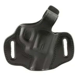 TAGUA GUN LEATHER Thumb Break RH Black Belt Holster for S&W J Frame (BH1-710)