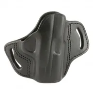 TAGUA GUN LEATHER Open Top RH Black Belt Holster for S&W M&P Shield 9mm/40 (BH3-1010)