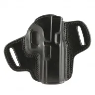 TAGUA GUN LEATHER Open Top RH Black Belt Holster for Glock 17/22/31 (BH3-300)